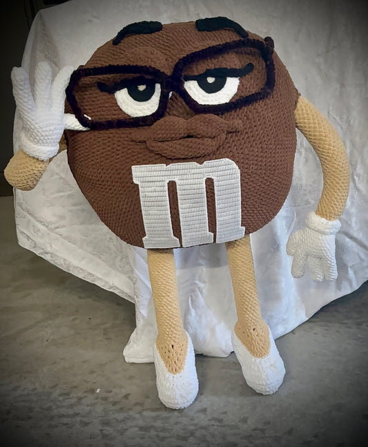 Brown M&M standing character
