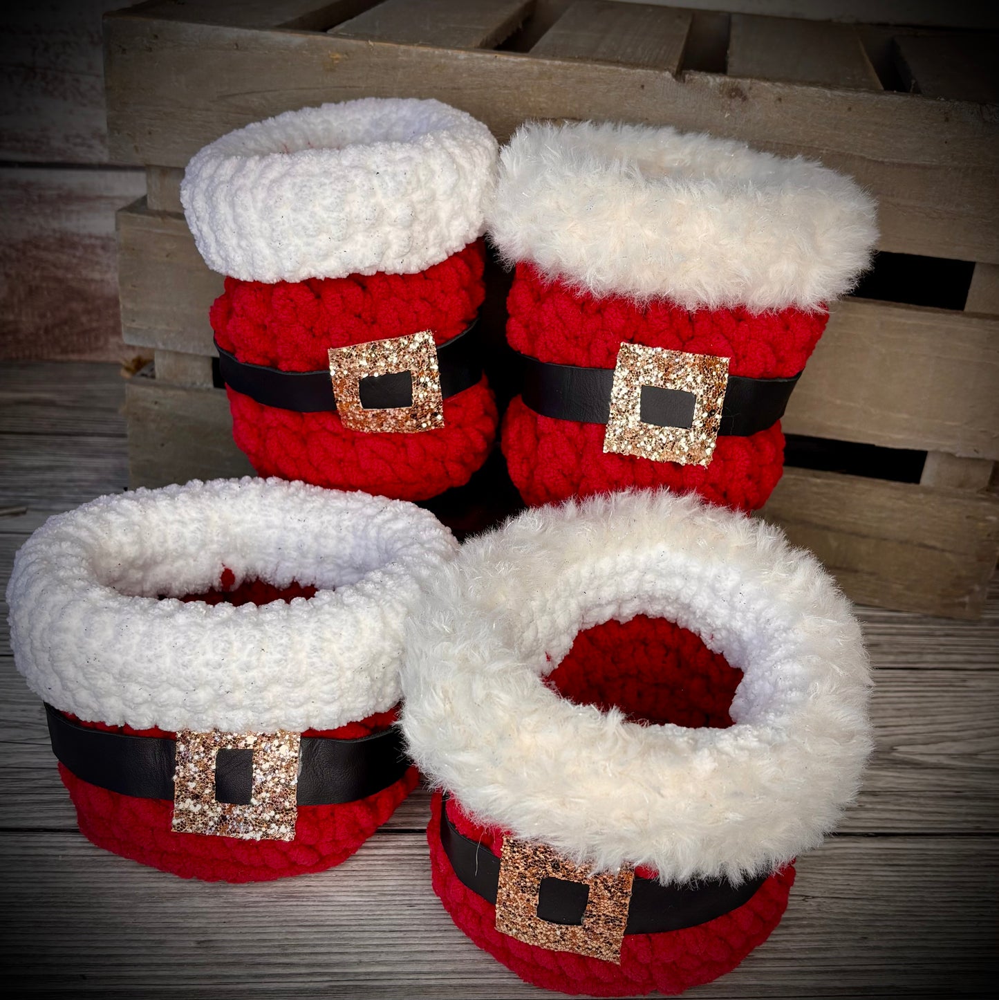 Assorted Santa Basket