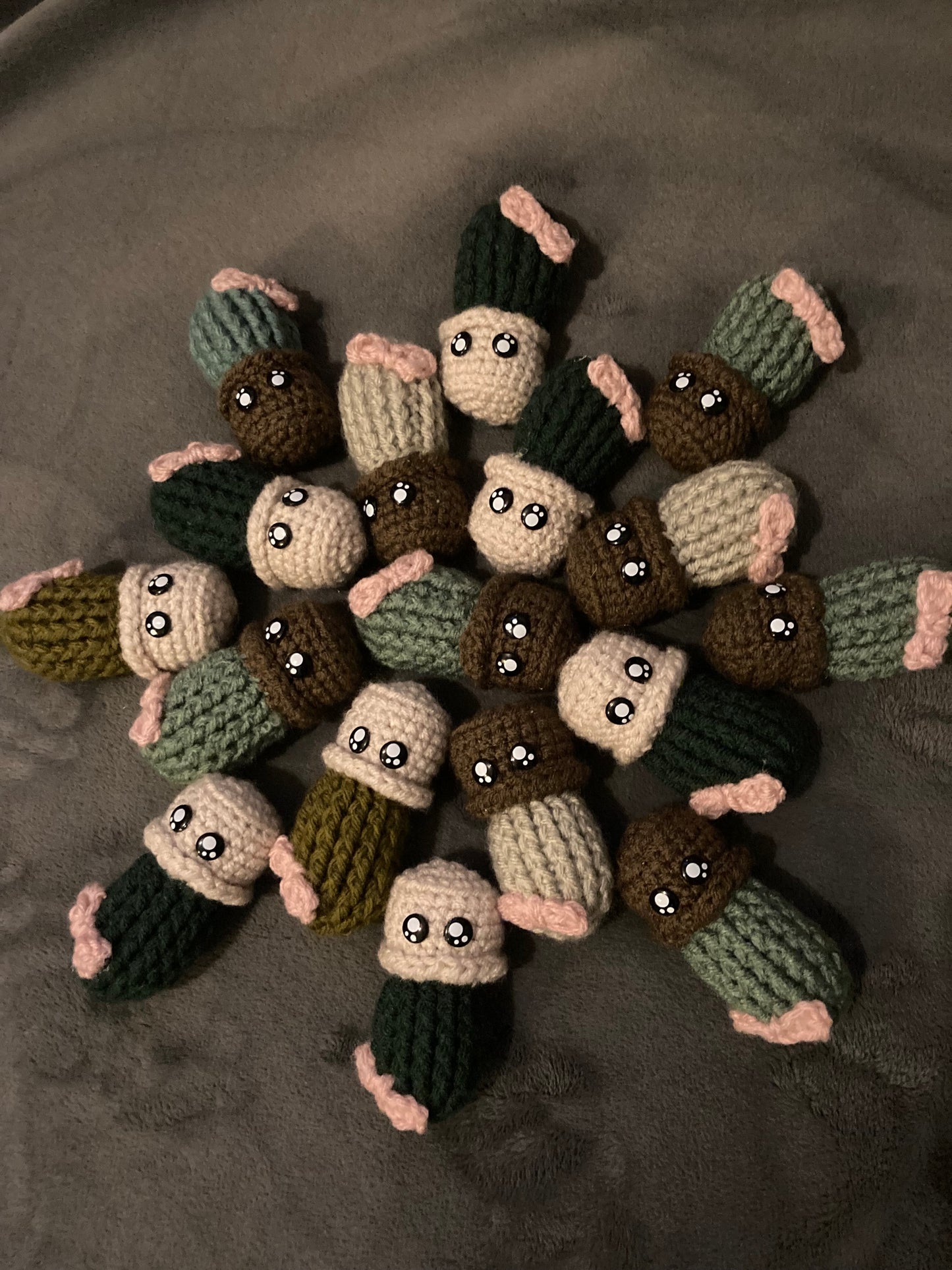 *PATTERN* Cactus Keychain