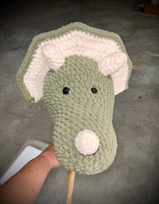 *PATTERN* Dino Hobby Horse