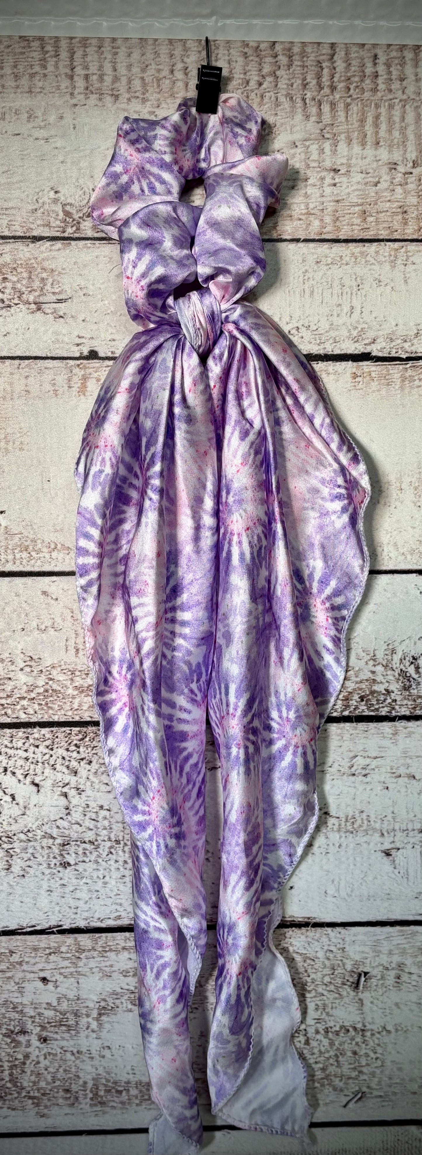 Scrunchie with Detachable Hair Scarf