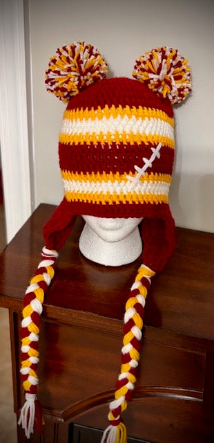 NFL Team Colors Hat with braids