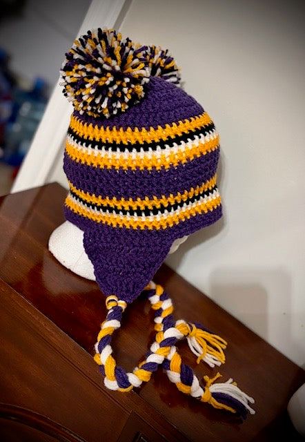 NFL Team Colors Hat with braids