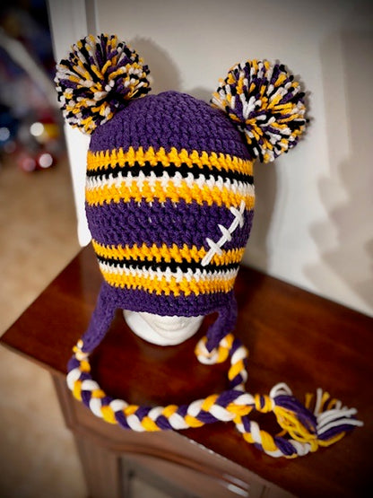 NFL Team Colors Hat with braids