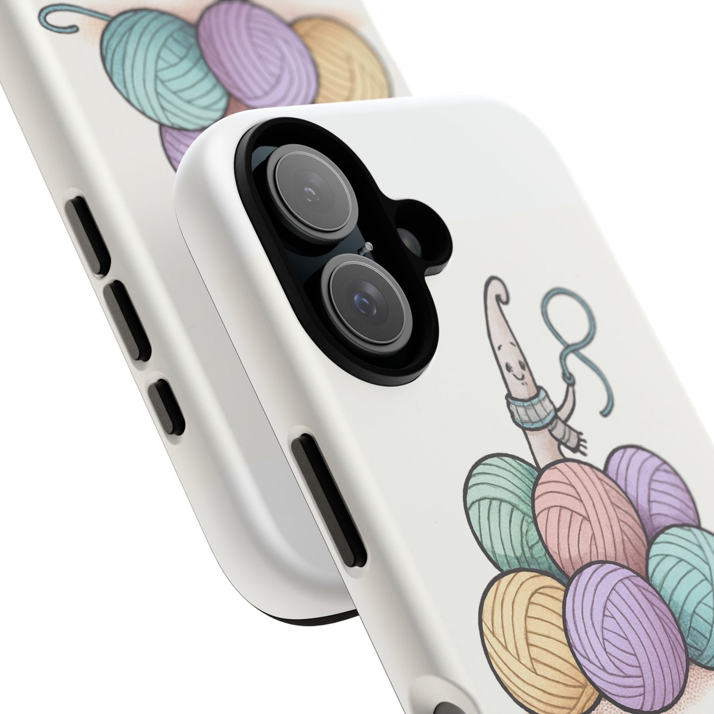 Phone Case — "No, you can't touch my Balls" Yarn Knitting Humor