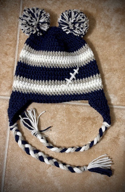 NFL Team Colors Hat with braids