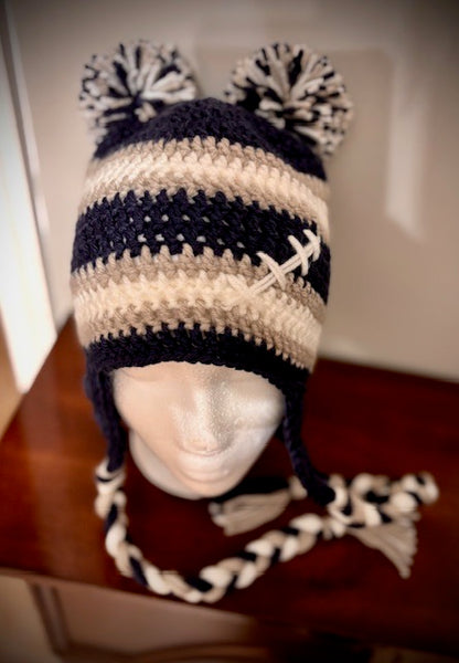 NFL Team Colors Hat with braids