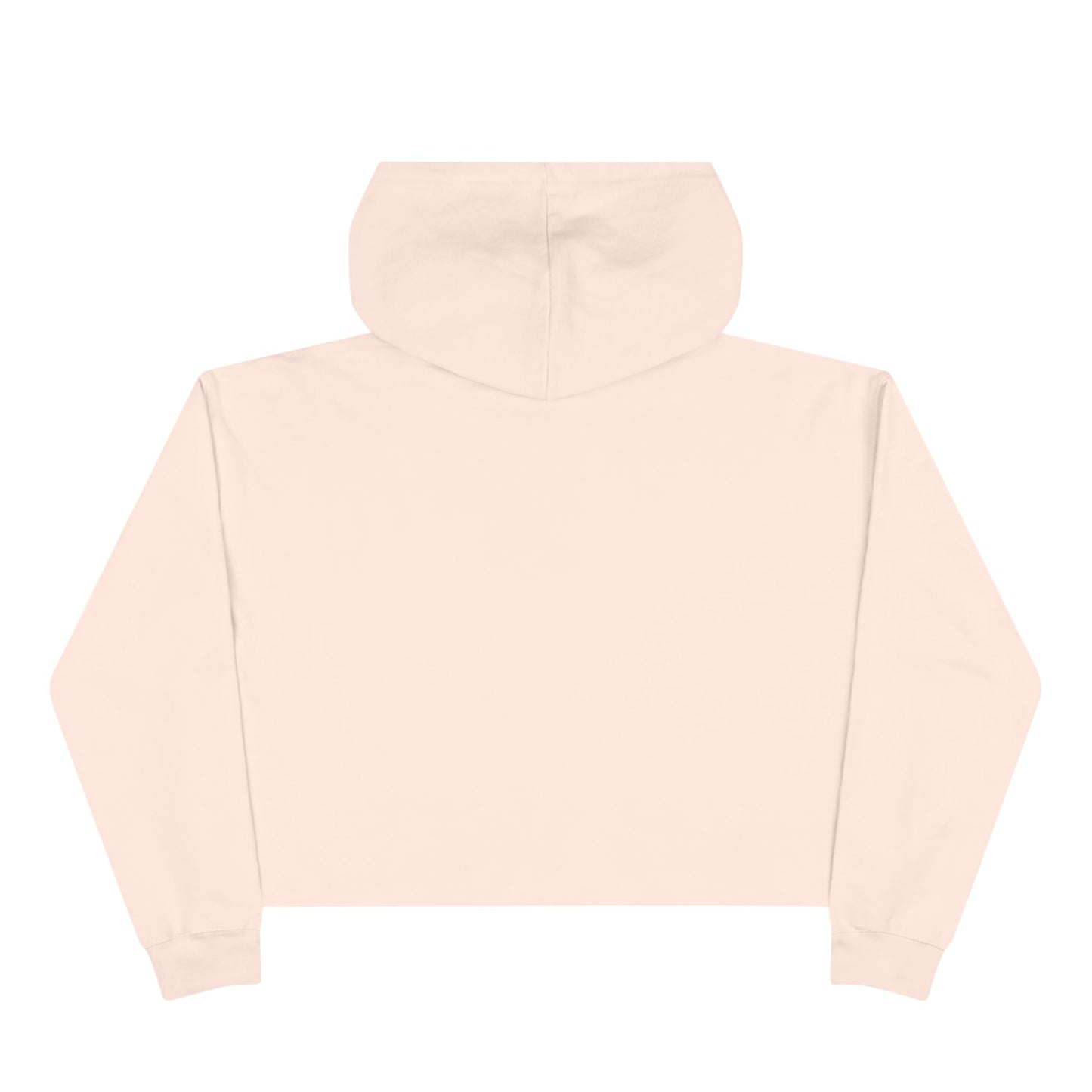 Pastel Crab Crop Hoodie — Cute Kawaii Crab with Yarn Graphic