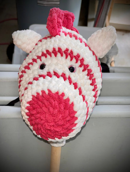 *PATTERN* Zebra Hobby Horse