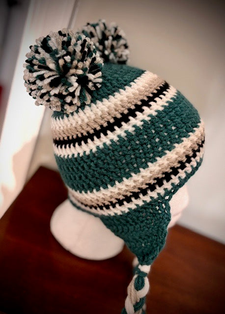 NFL Team Colors Hat with braids