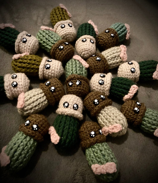 *PATTERN* Cactus Keychain