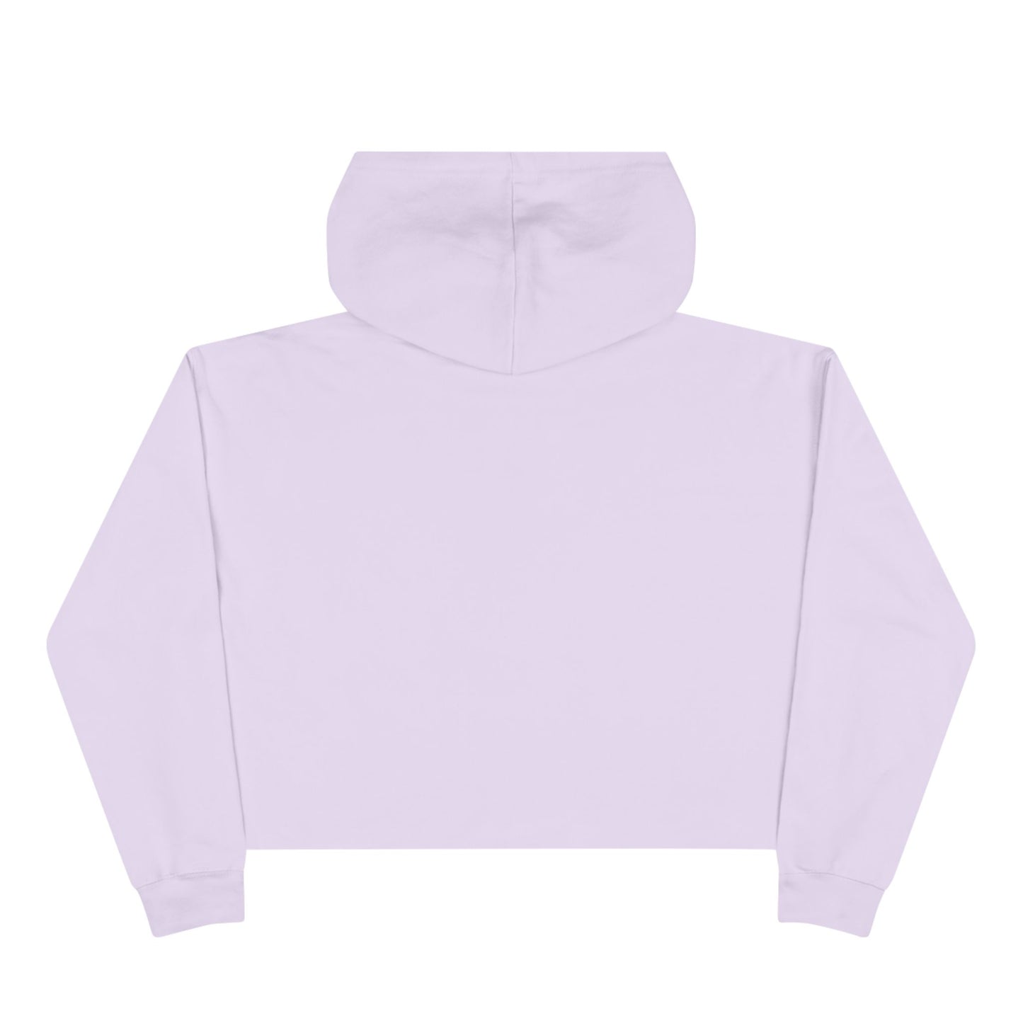 Pastel Crab Crop Hoodie — Cute Kawaii Crab with Yarn Graphic