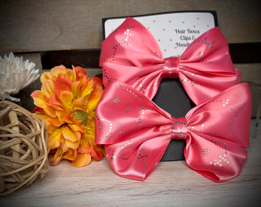 120- Hello Kitty Satin Hairbows