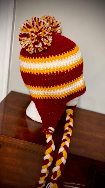 NFL Team Colors Hat with braids