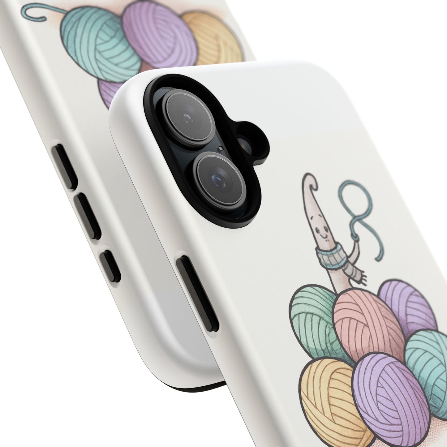 Phone Case — "No, you can't touch my Balls" Yarn Knitting Humor