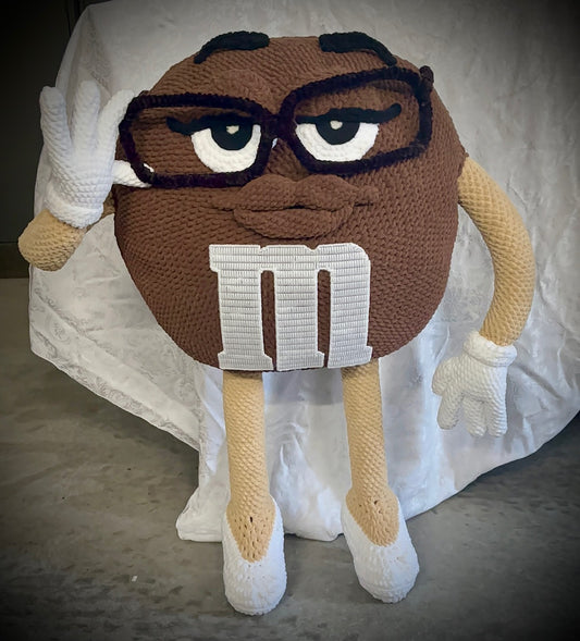 Brown M&M standing character