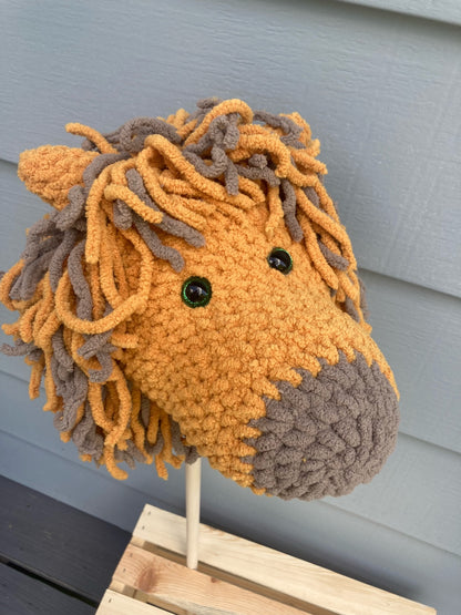 *PATTERN* Lion Hobby Horse
