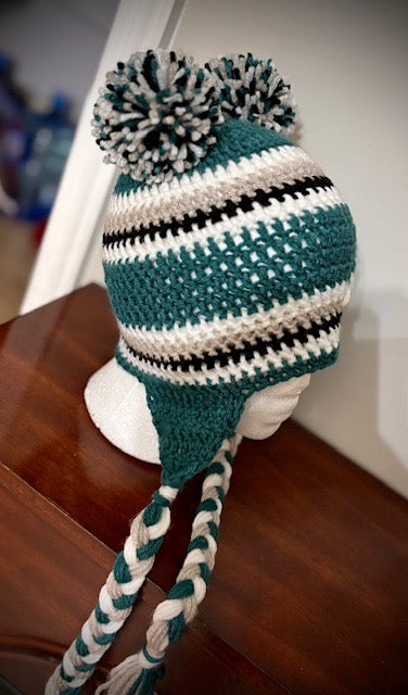 NFL Team Colors Hat with braids