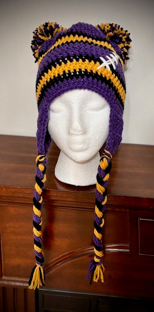 NFL Team Colors Hat with braids