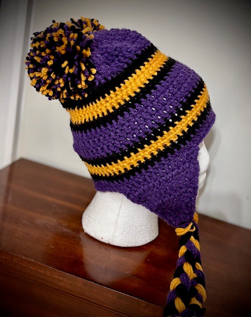 NFL Team Colors Hat with braids