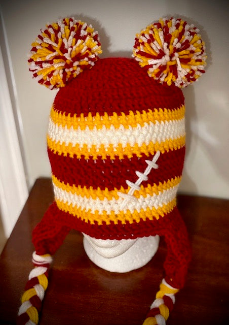 NFL Team Colors Hat with braids