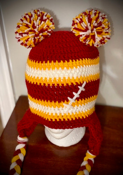 NFL Team Colors Hat with braids