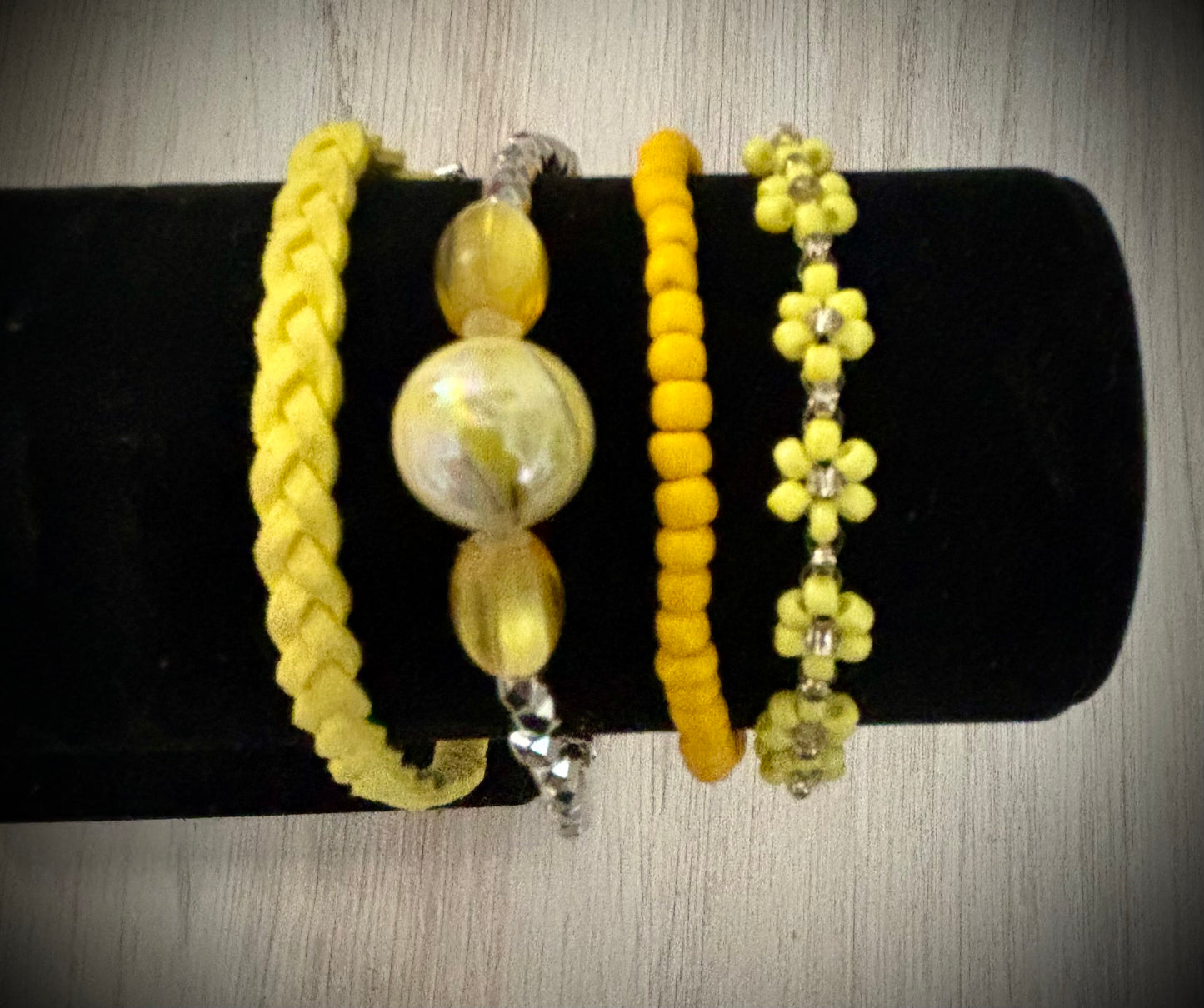 13 - Yellow Bracelet Set