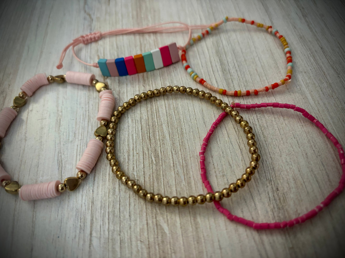 16- Multicolor Bracelet Set