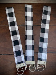 10" Fabric Keychain Wristlets