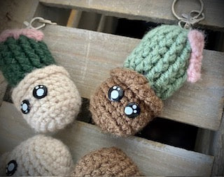 Cactus keychains