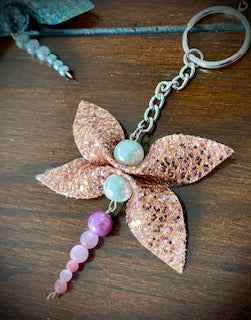 Assorted Dragonfly Beaded Keychains