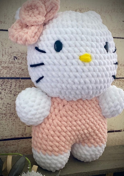Plush Hello Cat