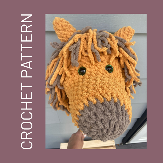 *PATTERN* Lion Hobby Horse